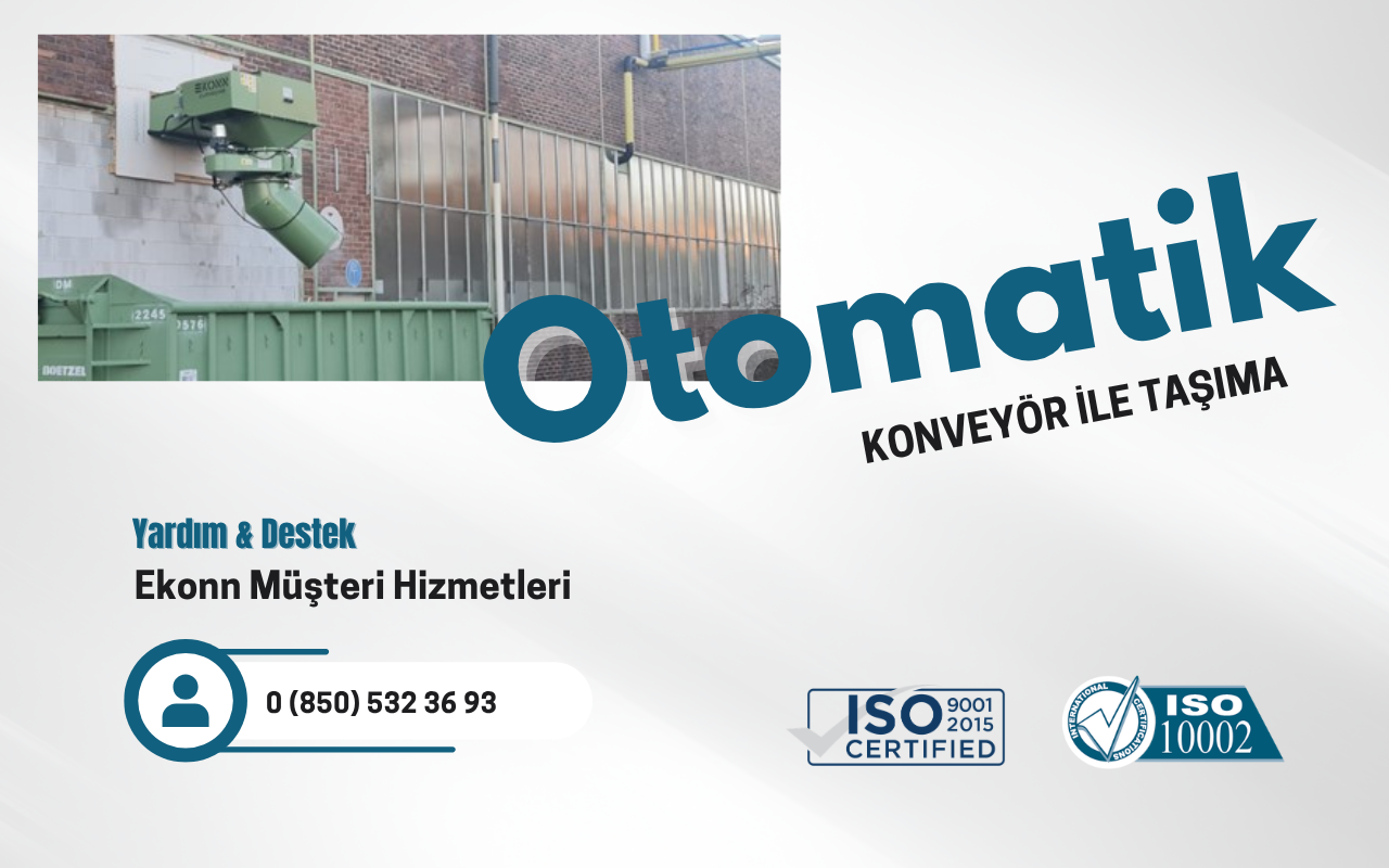 Otomatik Konveyör ile Taşıma Sistemi