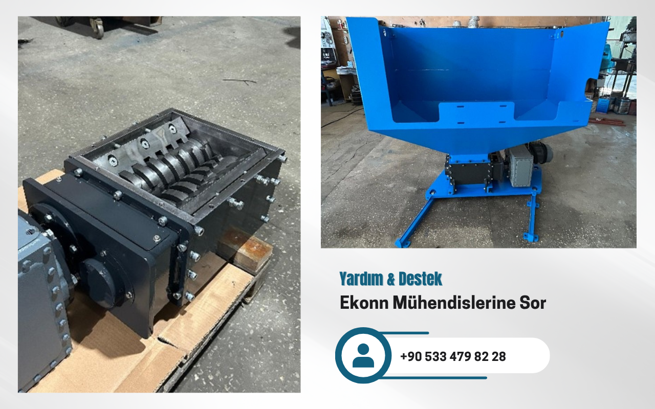 Shredder Tipi Talaş Kırma